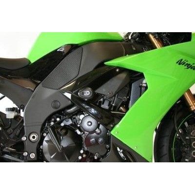 R&G Racing Black Aero Style Crash Protection Bobbins For 2008-2009 Kawasaki Ninja ZX10R ZX1000E