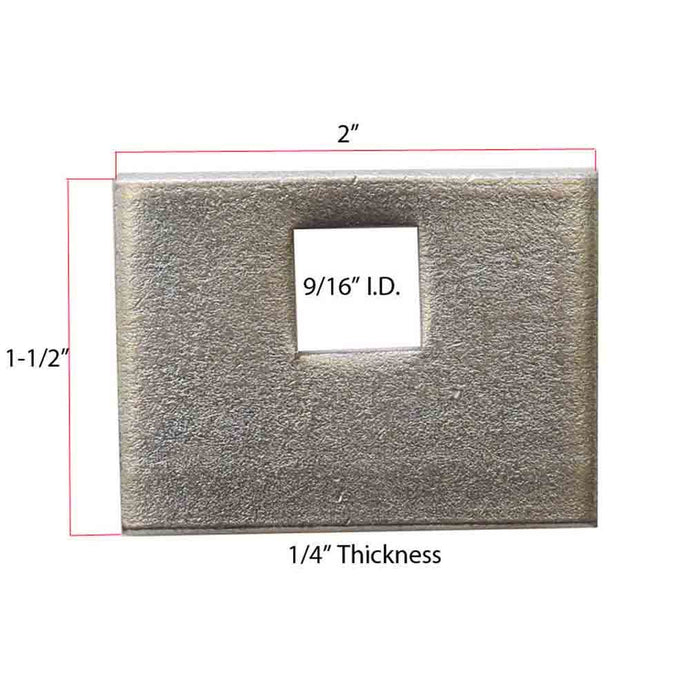 6 Block Plate Kit With (2) 1/2