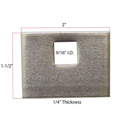 6 Block Plate Kit With (2) 1/2
