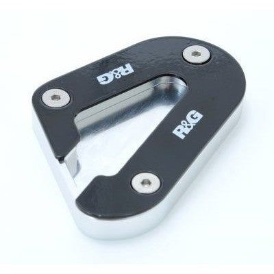 Load image into Gallery viewer, R&amp;G Racing Silver Kickstand Shoe For 2003-2004 Suzuki GSXR1000 PKS0046SI
