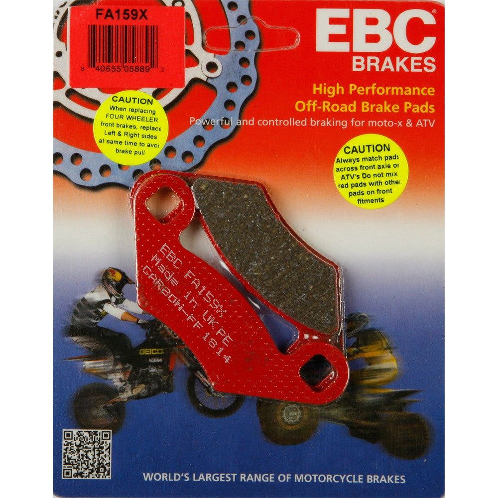 EBC 1 Pair Performance X-Series Carbon Brake Pads MPN FA159X
