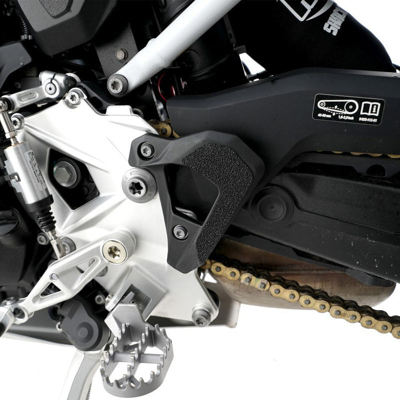 Load image into Gallery viewer, R&amp;G Racing Black Boot Guard Kit For 2018-2024 BMW F700GS
