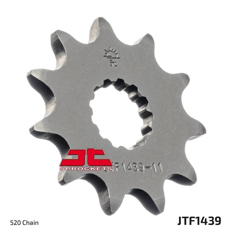 Load image into Gallery viewer, JT Sprockets Front Steel Countershaft Sprocket 11 Tooth 11T 520 Chain
