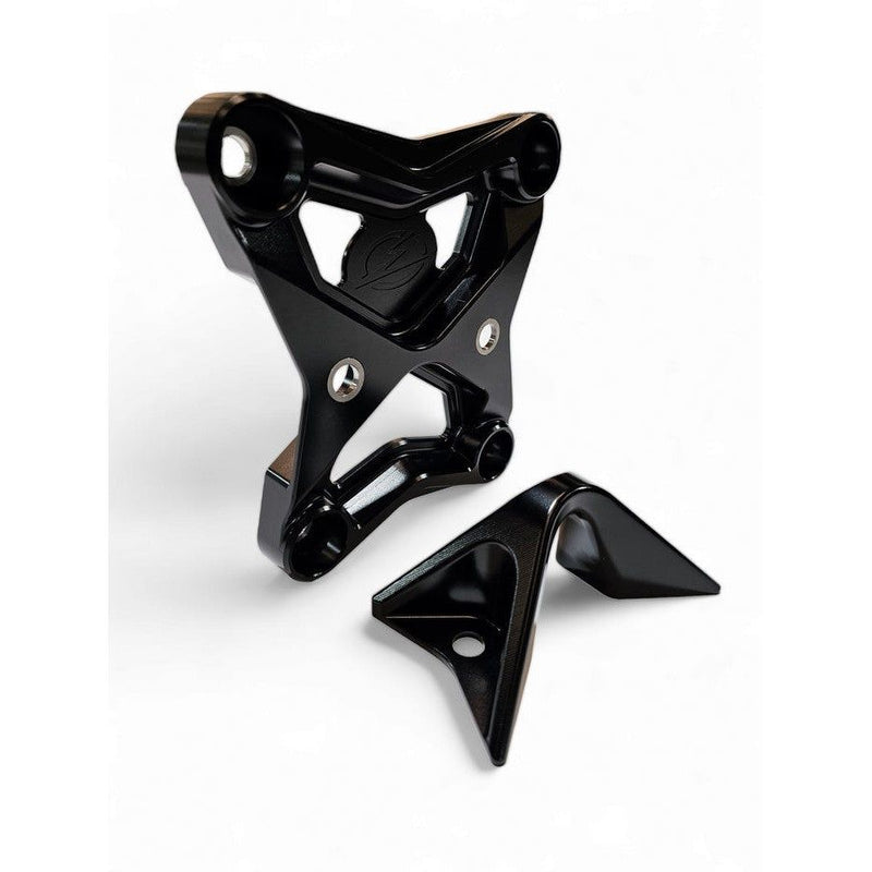 Load image into Gallery viewer, Elektric Offroad Black Radius Rod Plate With Tow Hook For Can-Am Maverick X3 2017-2021
