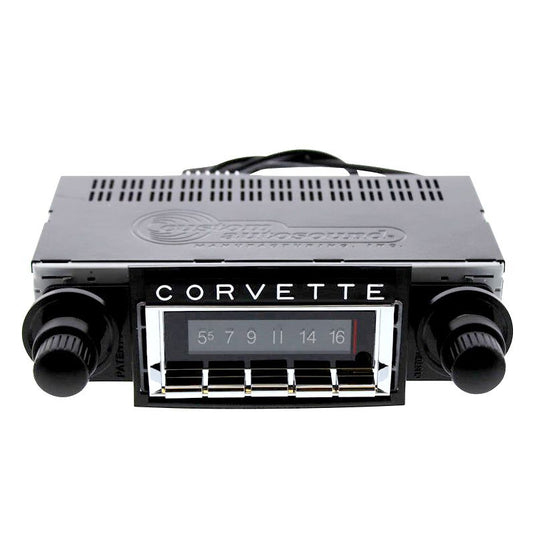 Custom Autosound 1968 76 Corvette 740 Premium Bluetooth Classic Car Stereo