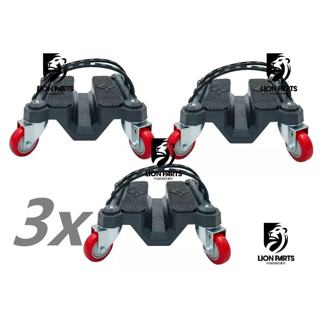 Caliber Rover360° Snowmobile Casters Pack of 3 13616-1