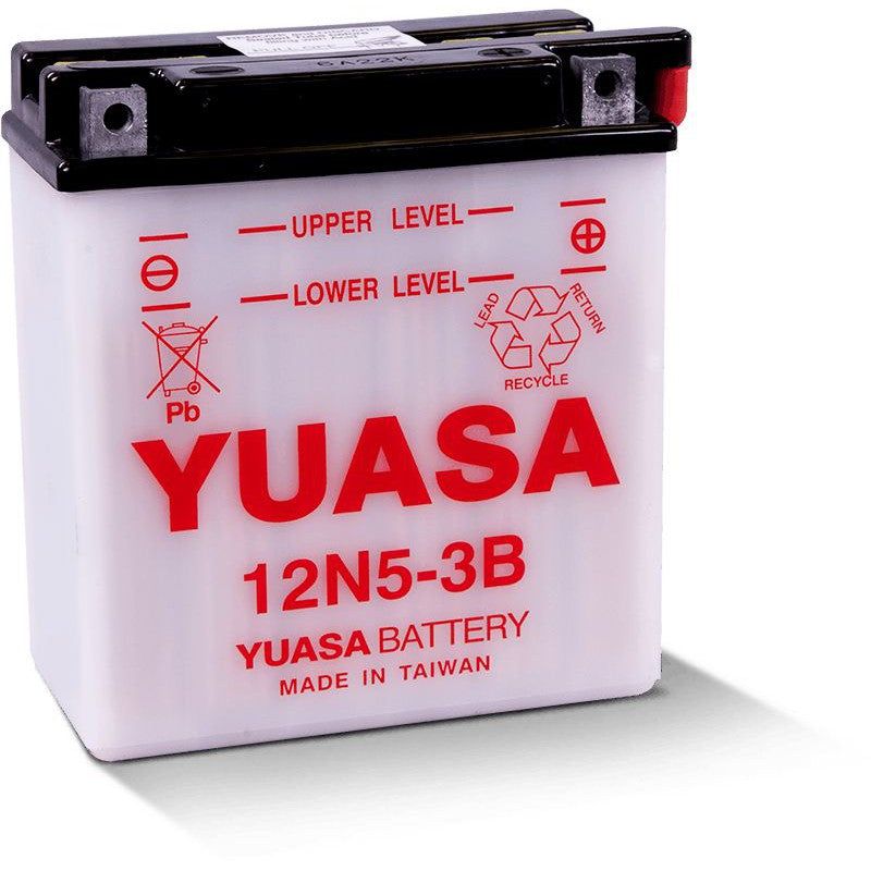 Load image into Gallery viewer, Yuasa Conventional 12N53B 12 Volt Battery YUAM2253B
