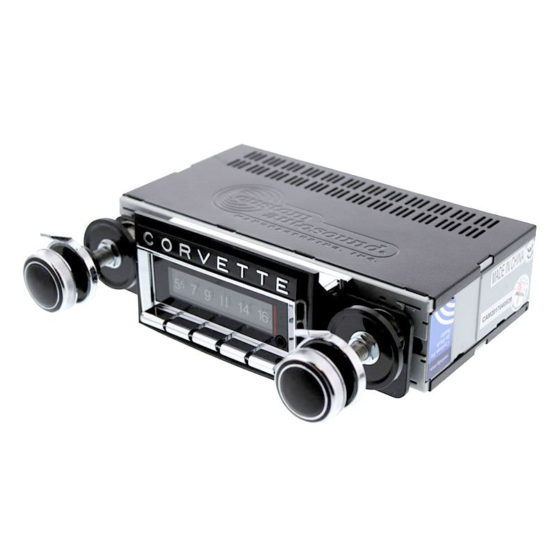 Load image into Gallery viewer, Custom Autosound 1968 76 Corvette 740 Premium Bluetooth Classic Car Stereo
