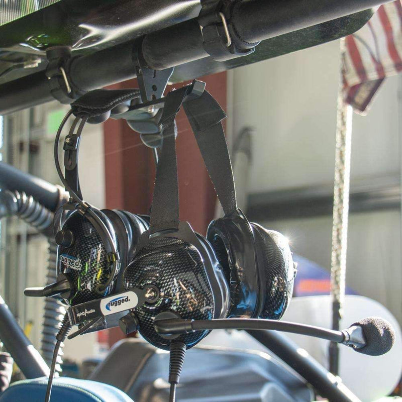 Load image into Gallery viewer, Rugged Radios Dual Headset Hanger with Bar Mount

