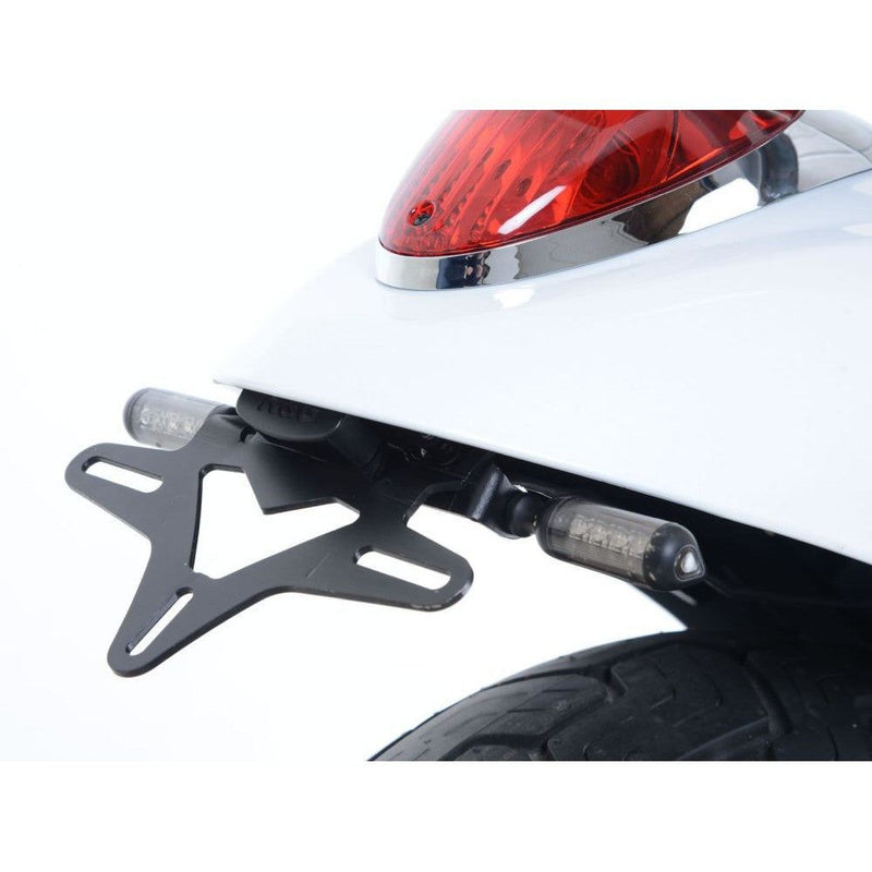 Load image into Gallery viewer, R&amp;G Racing Black Tail Tidy License Plate Holder For 2024-2024 Kawasaki Vulcan 900 VN900C Custom
