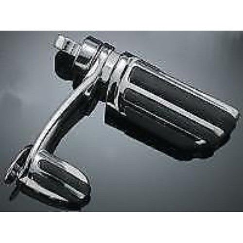 Kuryakyn Chrome Pilot Iso Cruise Pegs Set Male Clevis Stirrups Heel Rest Harley