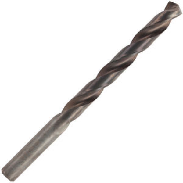 Black Oxide High Speed Steel Straight Jobber Drill - 3/8