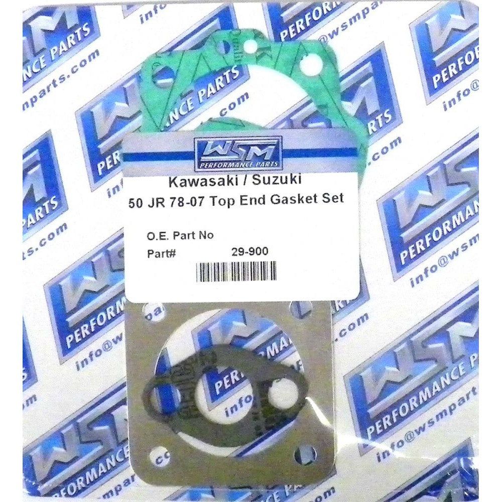 WSM Top End Gasket Kit For Kawasaki / Suzuki 50 KDX / JR 78-07 29-900