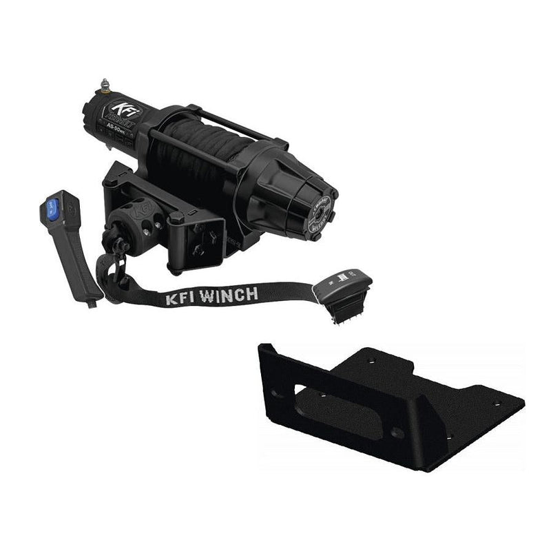 Load image into Gallery viewer, Winch Kit 5000 lb Wide For John Deere Gator XUV 865E ALL (Synthetic Rope)
