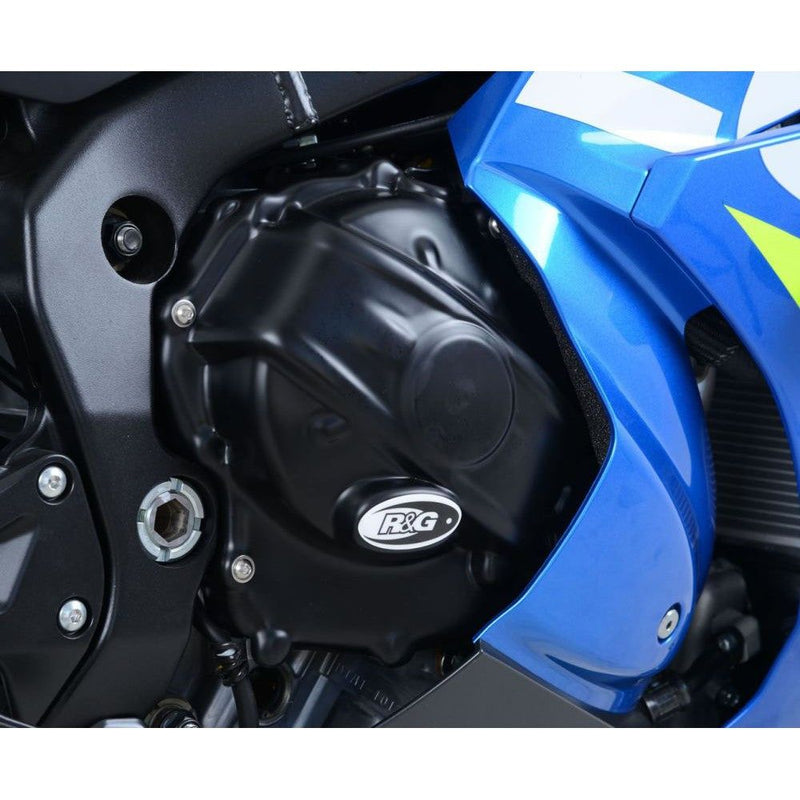 Load image into Gallery viewer, R&amp;G Racing Black Engine Case Cover For 2017-2018 Suzuki GSXR1000
