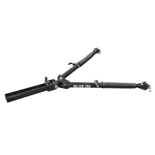 Blue Ox Alpha 2 Tow Bar (6,500 lbs. cap.) & Baseplate Combo fits 2007-2018 Blue Ox BX1126 Baseplate fits 2007-2018 Jeep Wrangler/Wrangler Unlimited (JK) (All Models w/ Standard Bumper) (No JL)