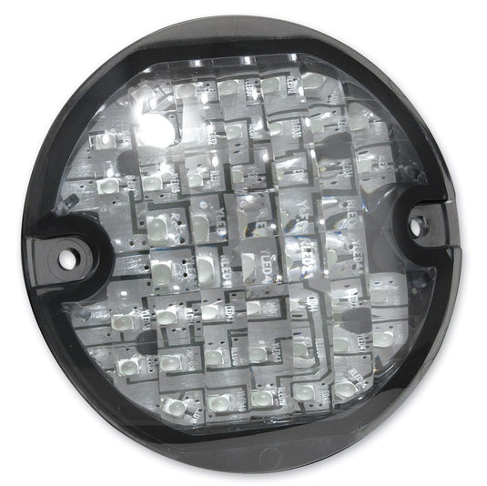 KURYAKYN FLAT SMOKE LED FRONT TURN SIGNAL CONVERSION FOR HARLEY TOURING HD 5441