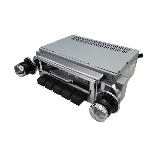 Custom Autosound 1955-56 Chevy Slidebar Car Stereo with Bluetooth