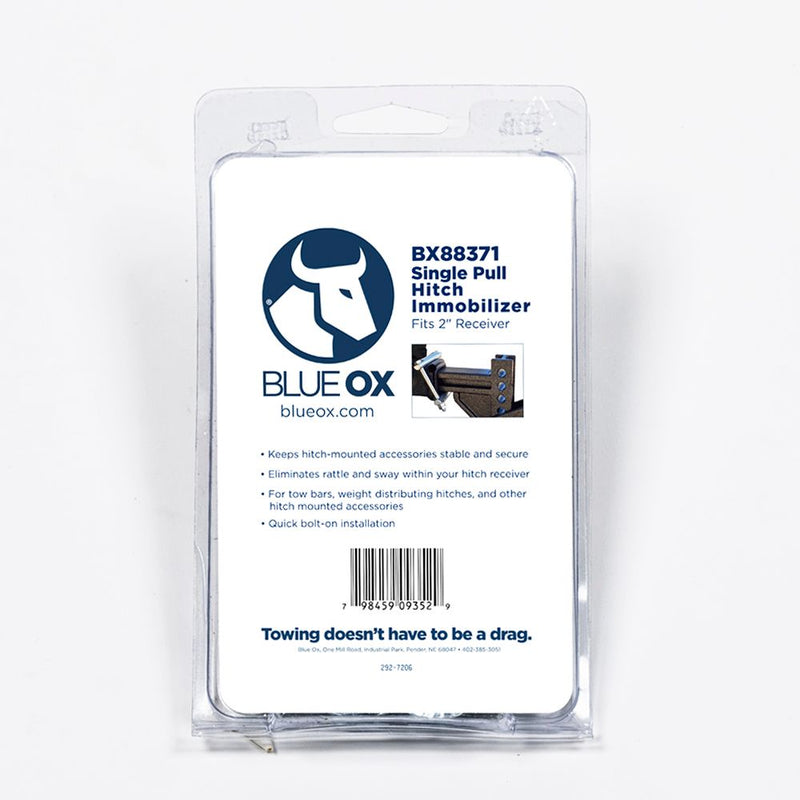 Load image into Gallery viewer, Blue Ox Single Pull Immobilizer, fits 2 Inch Receivers
