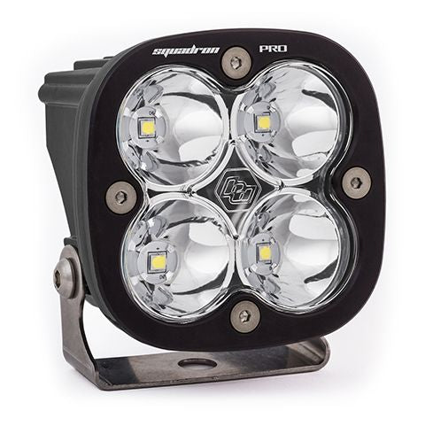 Load image into Gallery viewer, Baja Designs Auxiliary LED Light Pod Each Black Case Squadron Pro Series Spot Pattern Clear Lens Universal 490001
