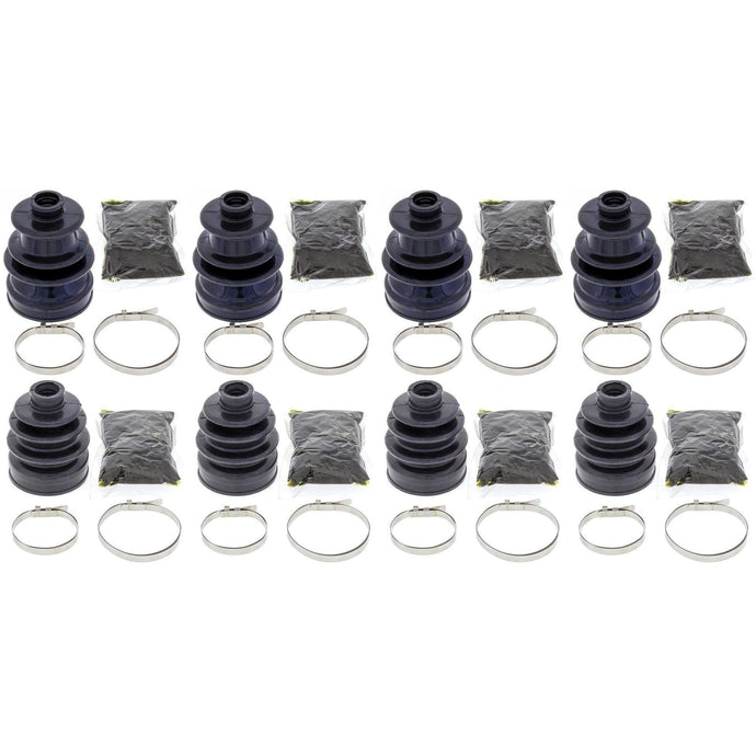 Complete Front & Rear Inner & Outer CV Boot Repair Kit YFM700 Grizzly EPS 09-15