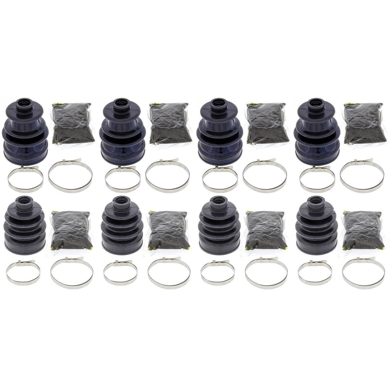 Load image into Gallery viewer, Complete Front &amp; Rear Inner &amp; Outer CV Boot Repair Kit YFM700 Grizzly EPS 09-15
