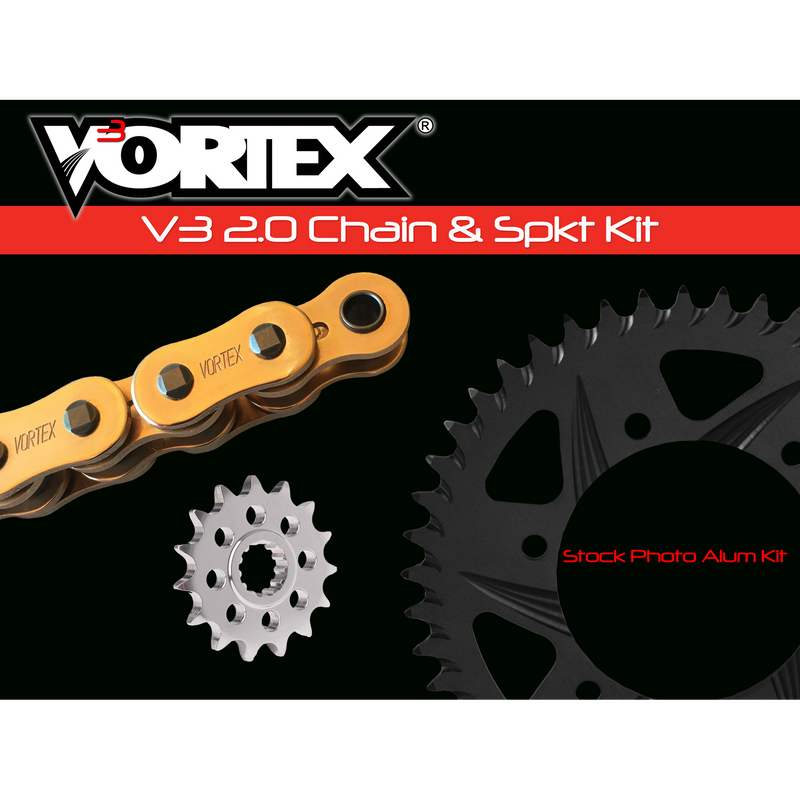 Load image into Gallery viewer, Vortex Gold SSA G520SX3-108 Chain and Sprocket Kit 16-43 Tooth - CKG6446
