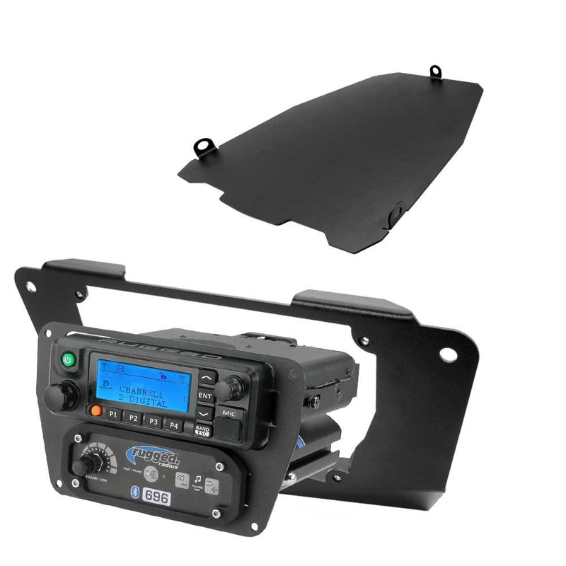 Load image into Gallery viewer, Rugged Radios Can-Am Commander and Maverick - Glove Box Multi-Mount Kit for Rugged UTV Radios and Intercoms
