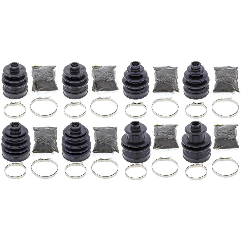 Load image into Gallery viewer, Complete Front &amp; Rear Inner &amp; Outer CV Boot Repair Kit KVF750 Brute Force 08-11
