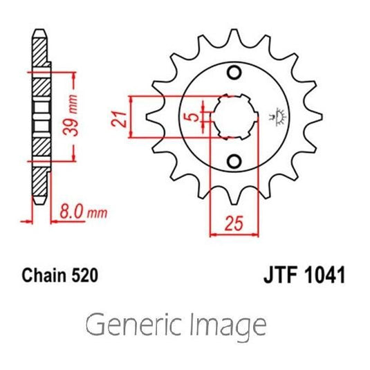Front & Rear Steel Sprocket Kit for ATV/UTV KYMCO MXER 150 2002-2005