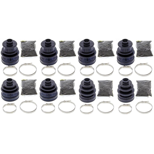 Compl Front & Rear Inner & Outer CV Boot Repair Kit Pioneer 700-4 SXS700M4 14-15