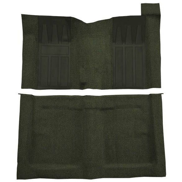ACC Replacement Carpet Kit For 1969-1970 Ford Ranchero GT 4spd with 2 Dark Green Inserts - CHOOSE COLOR