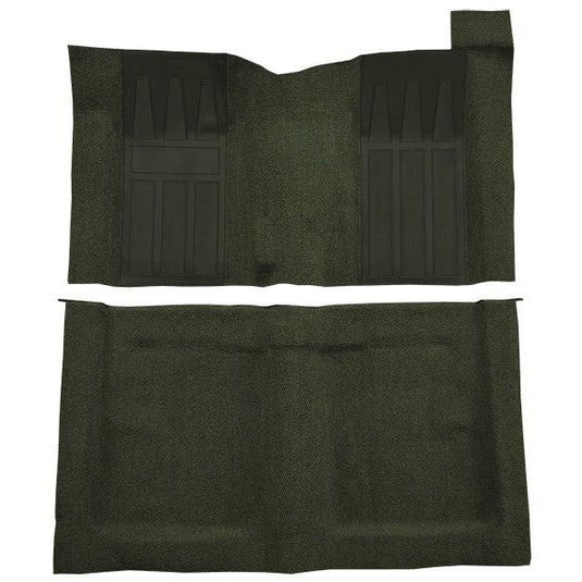 ACC Replacement Carpet Kit For 1969-1970 Ford Ranchero GT 4spd with 2 Dark Green Inserts - CHOOSE COLOR