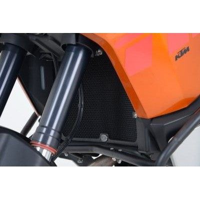 Load image into Gallery viewer, R&amp;G Racing Black Aluminum Radiator Guard For 2015-2016 KTM 1050 Adventure
