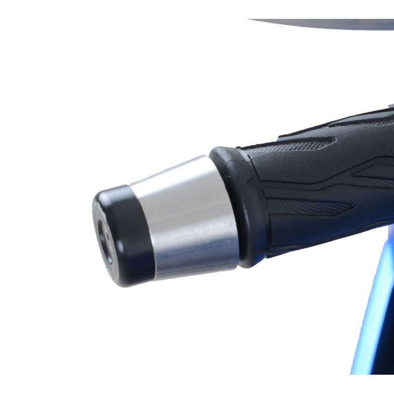 Load image into Gallery viewer, R&amp;G Racing Black Bar End Sliders For 2018-2020 Suzuki GSX250R BE0114BK
