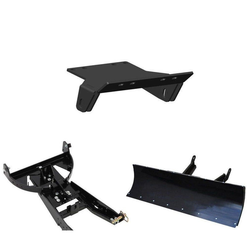 Load image into Gallery viewer, Denali Black UTV Snow Plow Kit For CF-Moto ZFORCE 800 2014-2020
