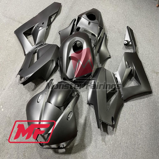 Monster Fairings Full Kit Honda CBR600RR 13-21 Gun Metal Grey + Windshield + Gas Tank Cover