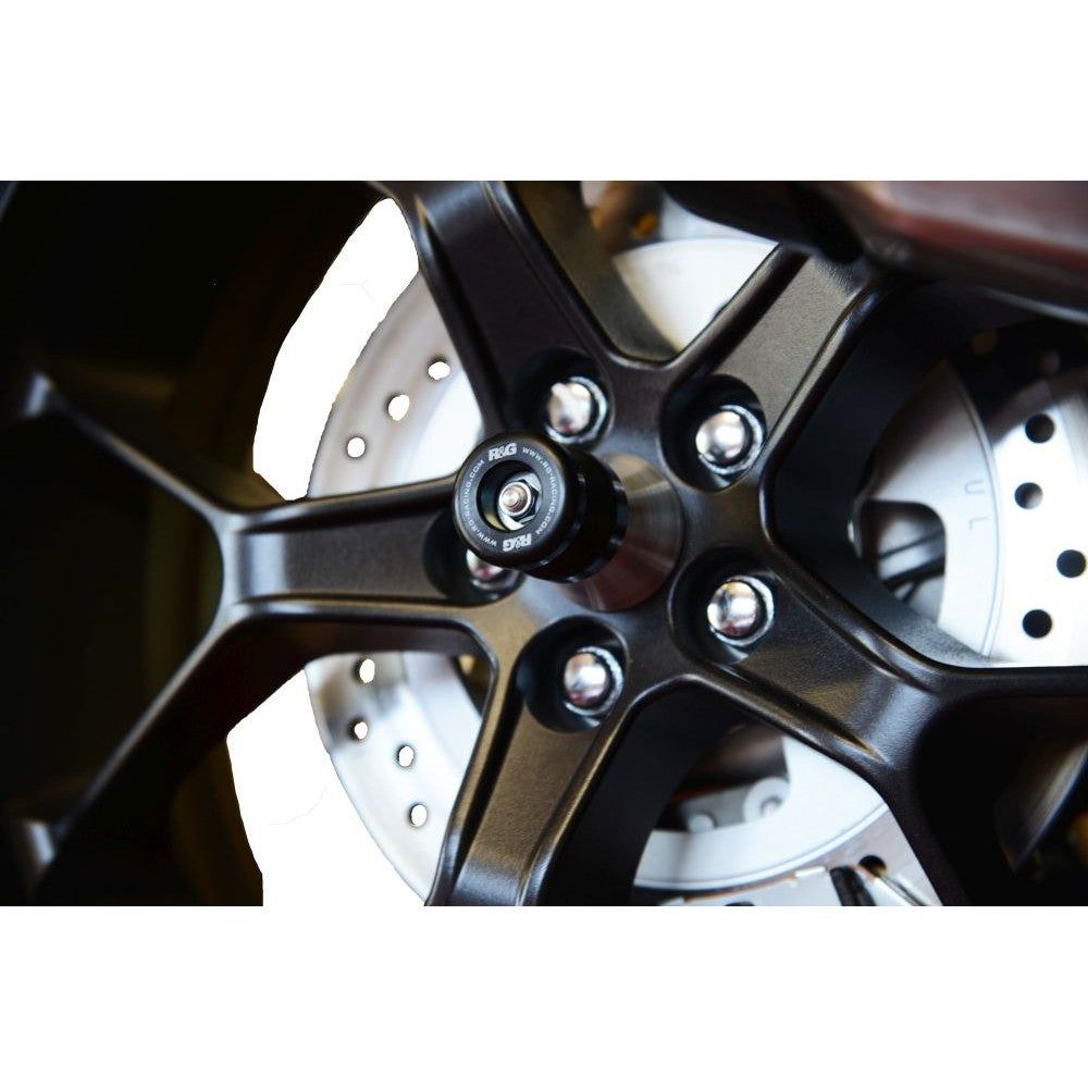R&G Racing Black Spindle Sliders For 2018-2019 Honda CB1000R PLUS