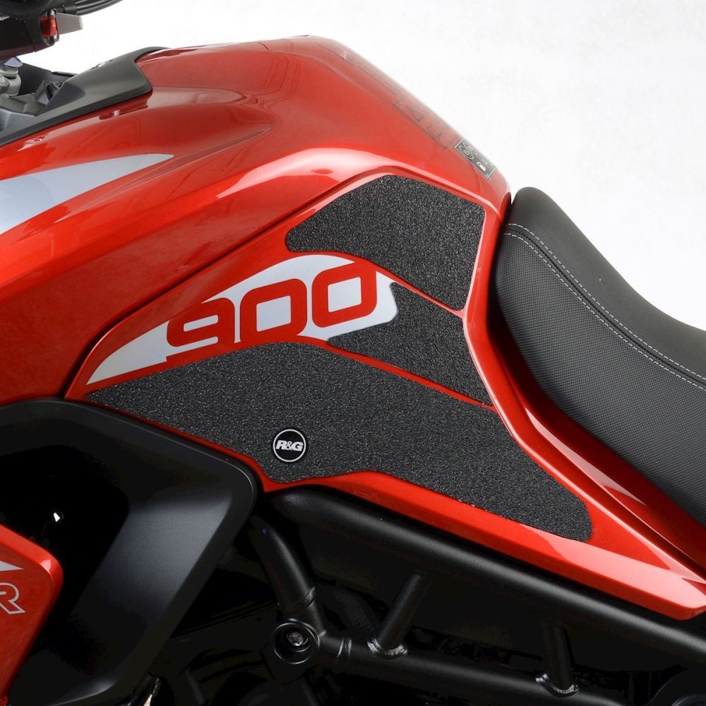 R&G Racing Clear Tank Traction Grips For 2020-2024 Triumph Tiger 900 GT