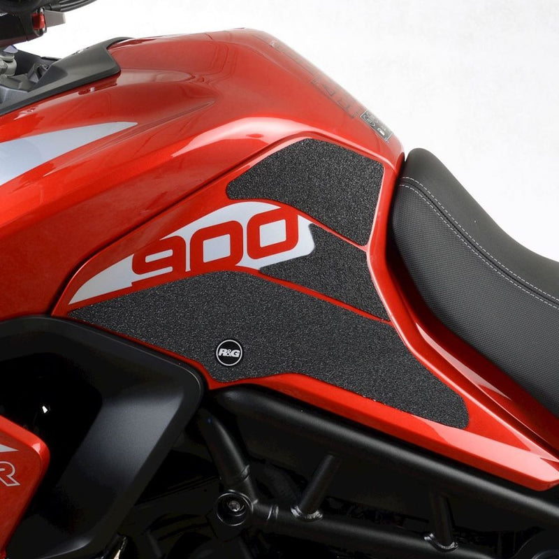 Load image into Gallery viewer, R&amp;G Racing Clear Tank Traction Grips For 2020-2024 Triumph Tiger 900 GT
