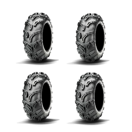 Full Set Of Maxxis Zilla Bias (6 Ply) UTV Tires 26x11-12 (4)