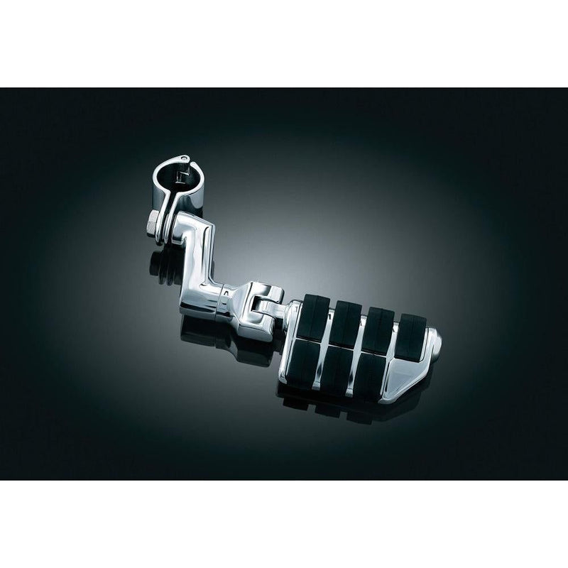 Load image into Gallery viewer, Kuryakyn Dually ISO Pegs with Offset Mounts Chrome 1-1/4&quot;
