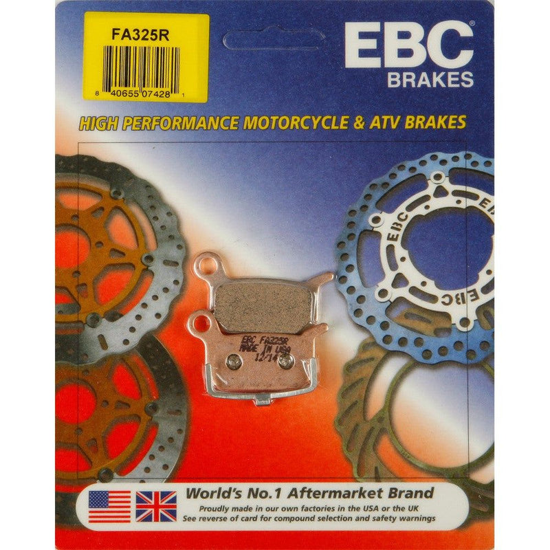 Load image into Gallery viewer, EBC 1 Pair HH Sintered Superbike Brake Pads MPN FA325R
