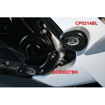 R&G Racing Black Engine Case Sliders RHS For 2006-2010 Suzuki GSXR600