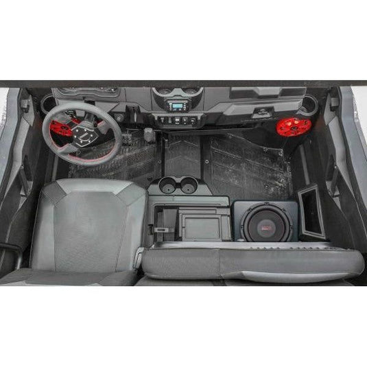 SSV Works Underseat Unloaded 10" Subwoofer For Polaris Ranger XP 1000 2018-2022