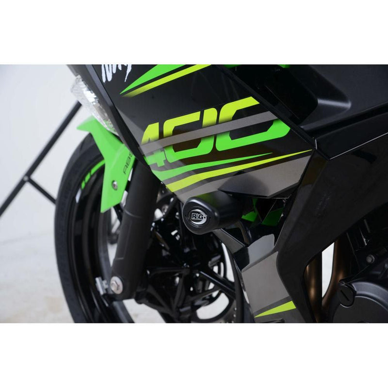 Load image into Gallery viewer, R&amp;G Racing Black Aero Style Crash Protectors CP0444BL
