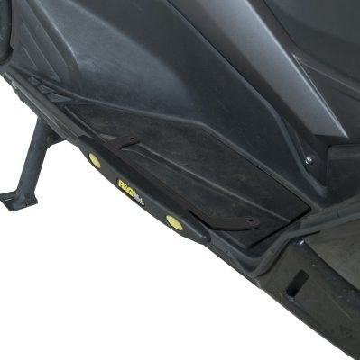 R&G Racing Black Footboard Sliders For 2012-2016 Yamaha TMAX XP530 TP0012BK