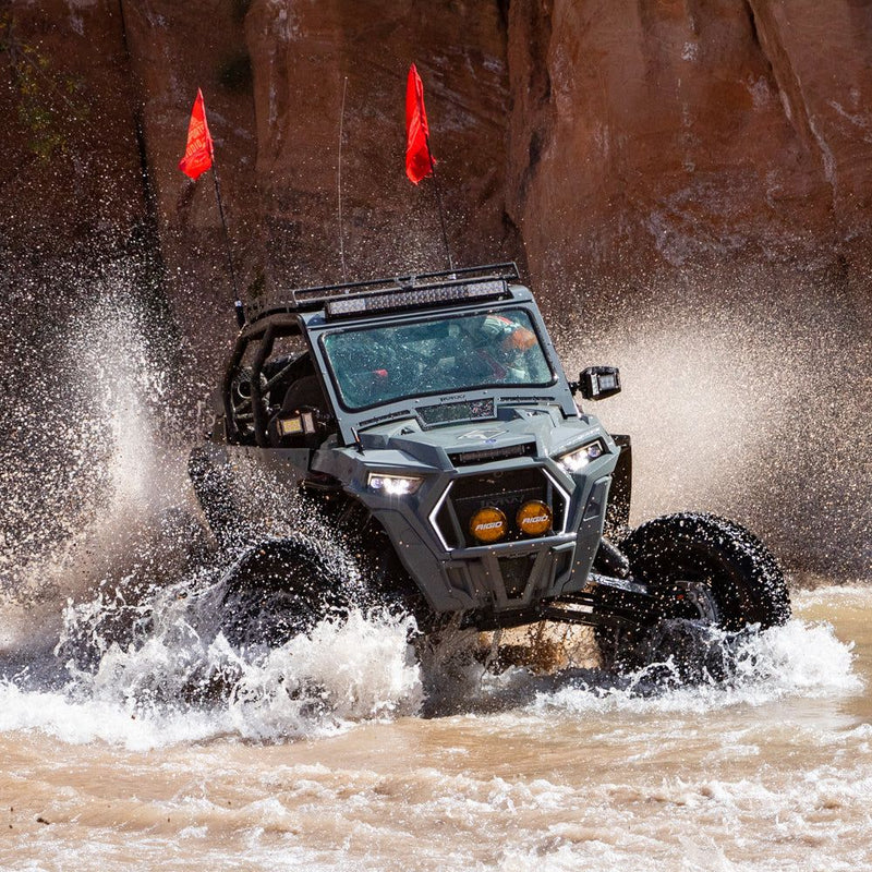 Load image into Gallery viewer, Rugged Radios Adventure Radio Kit - M1 Waterproof Powerful Business Band Mobile Radio Kit and External Speaker RK-M1-V-SPK
