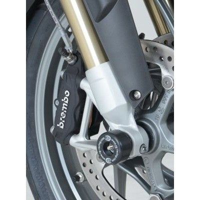 Load image into Gallery viewer, R&amp;G Racing Black Fork Protectors For 2014-2018 BMW R1200GS
