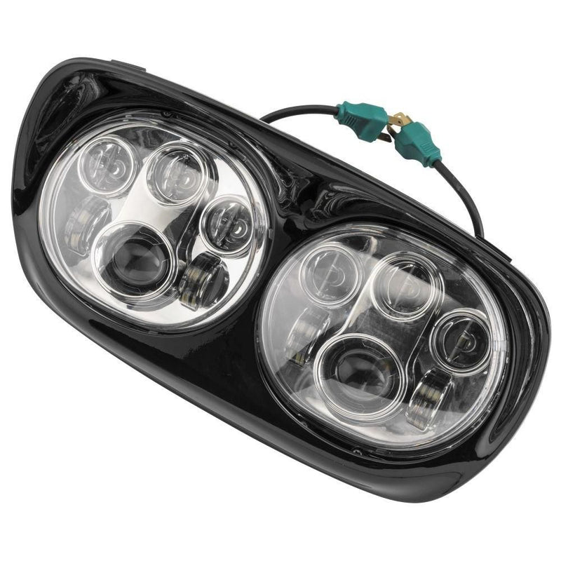 Load image into Gallery viewer, Letric Lighting Headlights For Road Glide Dual Chrome/Black

